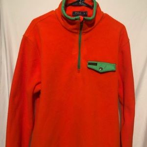 POLO Ralph Lauren Orange Blaze Half  Jacket $145
